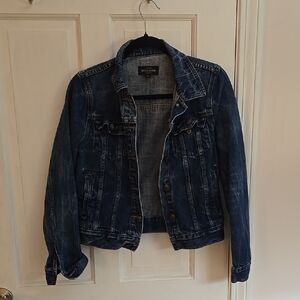 J. Crew Dark Blue Jean Jacket